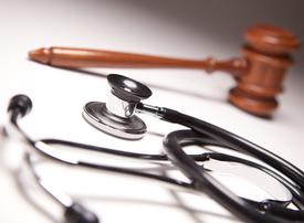 Gavel and stethoscope