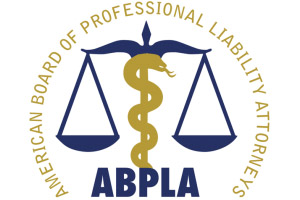 Medical instruments for ENT doctor on pale blue